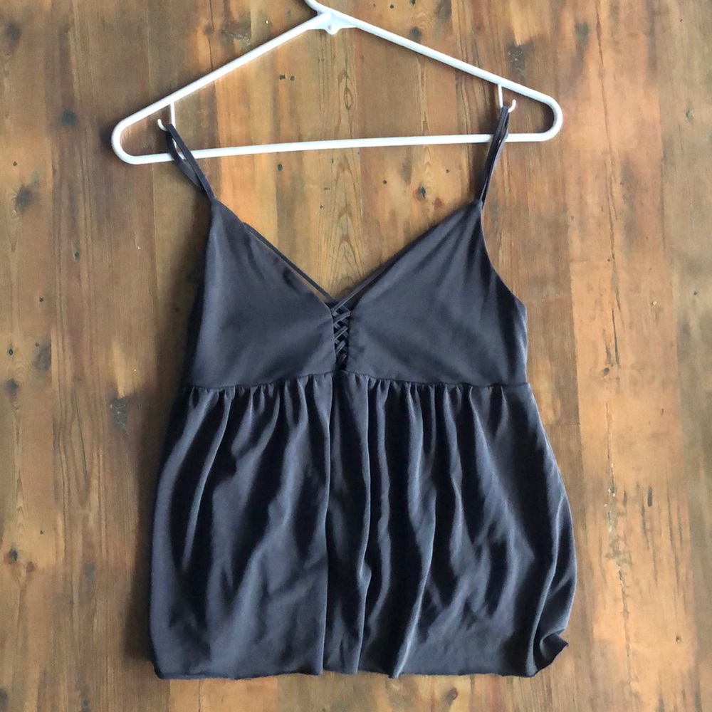 AE Soft and Sexy Grey Tank